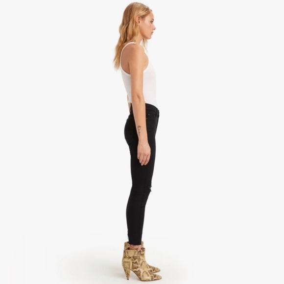 Mother Denim the Looker Ankle Fray guilty as Sin - Picture 2 of 10